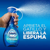 DAWN Lavatrastes Líquido en Spray, con espuma activa, 473ml