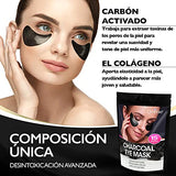 QVENE Mascarilla Hidratante Contorno Ojos de Colágeno para eliminar Arrugas, Ojeras, Bolsas e Hinchazón debajo de los Ojos