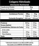 Colágeno Hidrolizado en Polvo - 1 kilo (2 Bolsas de 500g c/u) - 100% natural y puro, sin colorantes, azúcares añadidos, ni edulcorantes. (NUEVA IMAGEN)