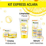 Garnier Skin Active Kit express aclara: serum, crema y gel con vitamina c