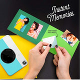 Kodak Cámara Digital de impresión instantánea (Azul) Impresión a Todo Color en Papel Fotográfico Zink 2 x 3 Pulgadas Papel Adhesivo– Imprime Recuerdos al Instante