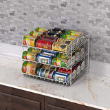 Organizador apilable para latas, color blanco