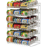 Organizador apilable para latas, color blanco