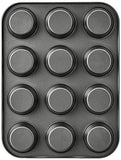 Amazon Basics - Juego de 6 piezas antiadherentes para horno de acero al carbono