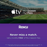 ROKU Express 4K+ | Reproductor Multimedia de transmisión HD/4K/HDR con transmisión inalámbrica Suave y Control Remoto de Voz con Controles de TV, Incluye Cable HDMI Premium