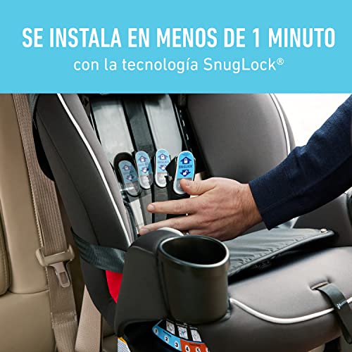 Graco TrioGrow SnugLock LX Asiento de coche 3 en 1 asiento de bebe Balsamos de Benjui