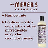 Mrs. Meyer's Clean Day Jabón Líquido Corporal, Sin Parabenos, Formulado con Aceites Esenciales, Lavanda, 473 ml