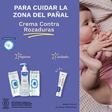 Mustela, Crema contra Rozaduras 123 para la zona del pañal de Bebés y niños, Previene, calma y repara la piel de las irritaciones y del enrojecimiento, 98% ingredientes de origen natural, 54 g