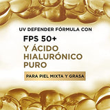 L'oreal Paris Uv Defender bloqueador solar Fluido Invisible FPS 50+