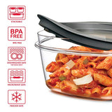 Rubbermaid 2108396 Meal Prep Premier - Juego de 10 recipientes para alimentos, color gris