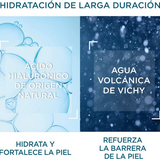 Vichy Minéral 89 - Ácido Hialurónico en suero diario para rostro que fortalece e hidrata la piel para una apariencia sana de la piel, apto para piel sensible