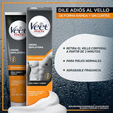 Veet Men Crema Depilatoria para Piel Normal, 200 ml